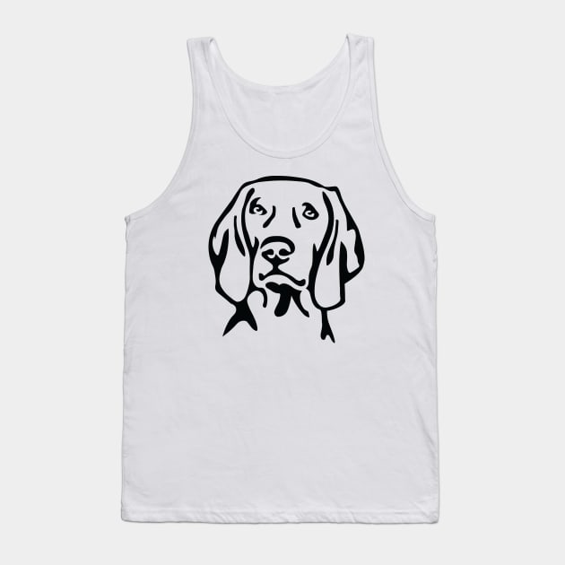 Dog Tank Top by sportartbubble